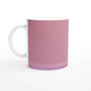 Charming Pink Mummy Halloween Mug - Cute Pastel Spooky Season 11oz Ceramic Mug