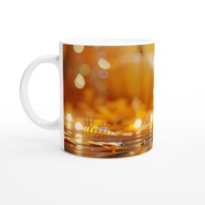 Spooky Cute Ghost & Lollipop Halloween 11oz Ceramic Mug