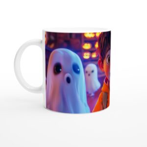 Spooky Fun Ceramic Mug: Perfect for Halloween & Beyond